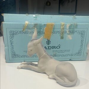 Lladro Nativity Donkey No 4679 Matte   With box
